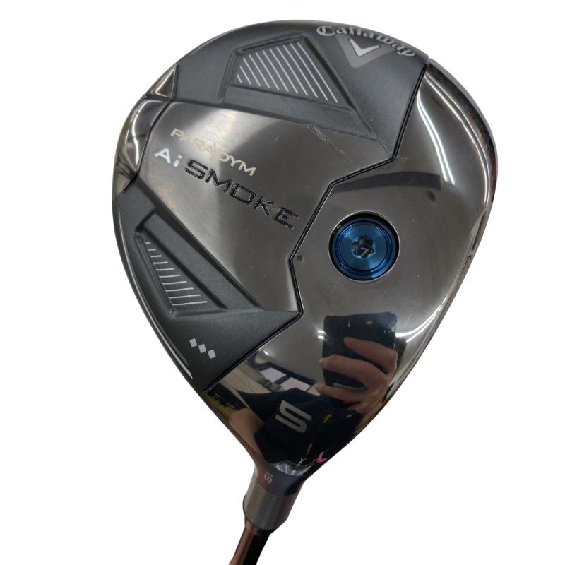 【中古】 キャロウェイ PARADYM Ai SMOKE ◆◆◆ 5W フェアウェイウッド FW 完全無欠特注立て坑 (フレックスS) メンズ 成人男性用 右利き 右用 C序列付ける ゴルフ野球クラブ