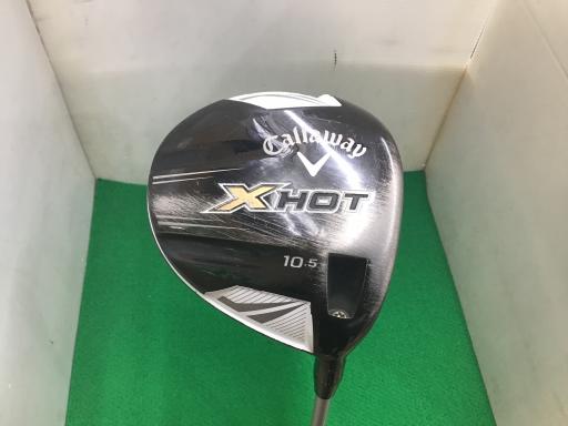 【中古】 キャロウェイ X HOT 10.5° １番ウッド DR X HOT 55W(１番ウッド) (フレックスSR) メンズ 成人男性用 右利き 右用 C価値づける ゴルフ野球クラブ