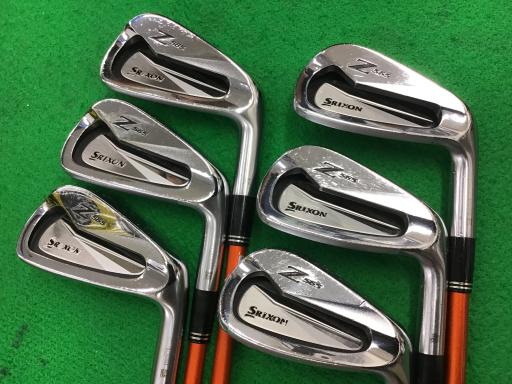【中古】 ダンロップ SRIXON Z565 6S アイアンセット IR Miyazaki Kaula 8 for IRON (フレックスSR) メンズ 男性用 右利き 右用 Cランク ゴルフクラブ