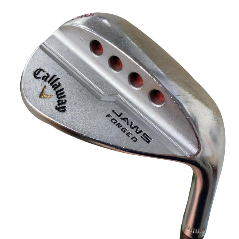 【中古】 キャロウェイ JAWS FORGED クロム 58°/10° ウェッジ WG Dynamic Gold (フレックスS) メンズ 男性用 右利き 右用 Cランク ゴルフクラブ