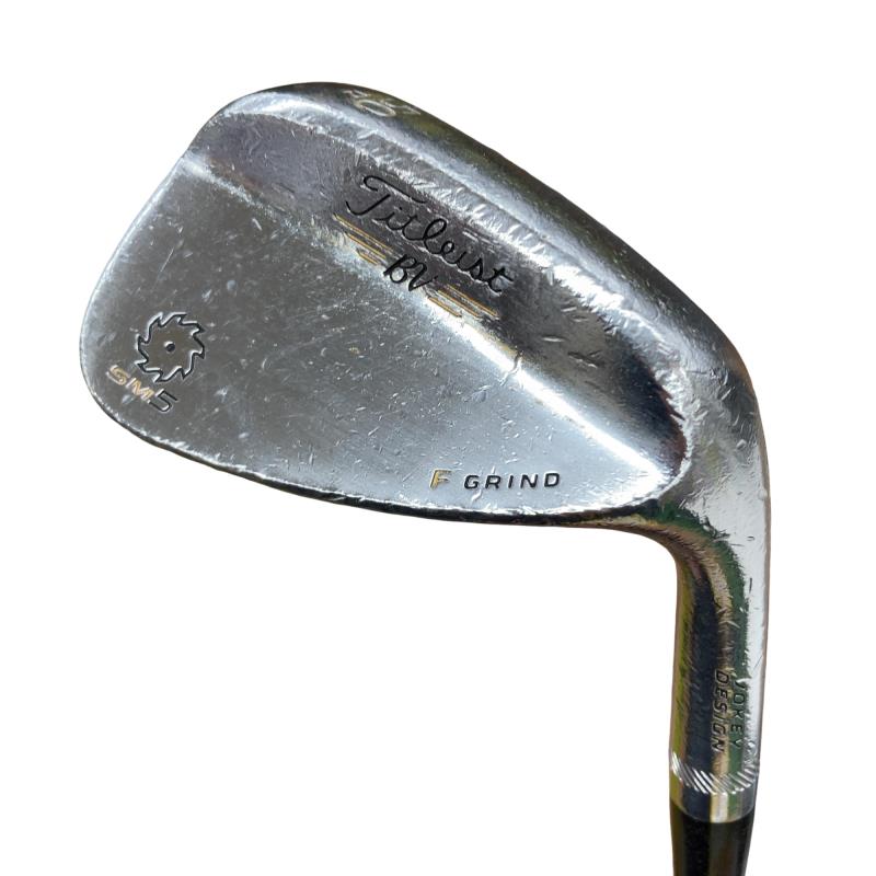 【中古】 タイトリスト VOKEY SPIN MILLED SM5 ツアークロム 50°/12°F ウェッジ WG NS PRO 950GH (フレックスS) メンズ 男性用 右利き 右用 Dランク ゴルフクラブ