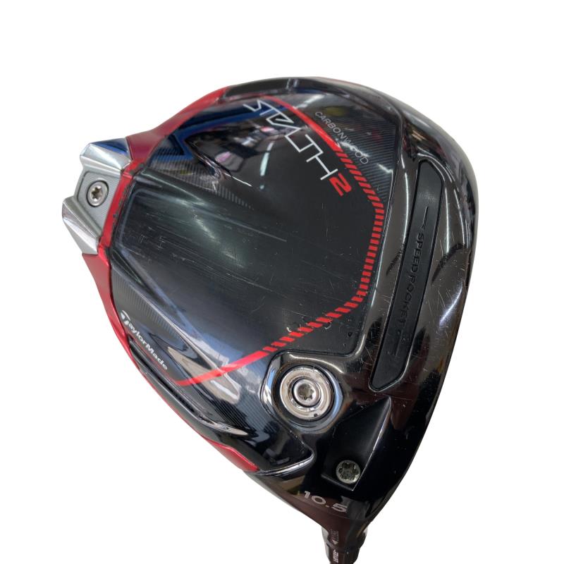 【中古】 テーラーメイド STEALTH2 10.5° ドライバー DR TENSEI RED TM50(STEALTH DR) (フレックスSR) メンズ 男性用 右利き 右用 Cランク ゴルフクラブ