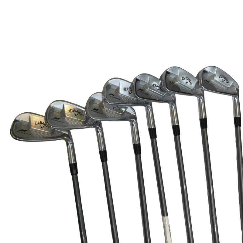 【中古】 キャロウェイ X FORGED STAR(2021) 7S アイアンセット IR Fujikura MC 80 for CW (フレックスS) メンズ 男性用 右利き 右用 Cランク ゴルフクラブ|ゴルフパートナー 中古クラブ店
