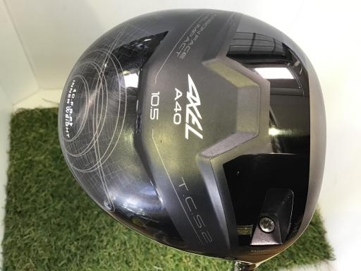 【中古】 つるや AXEL A40 10.5° ドライバー DR リシャフト (フレックスその他) メンズ 男性用 右利き 右用 Cランク ゴルフクラブ