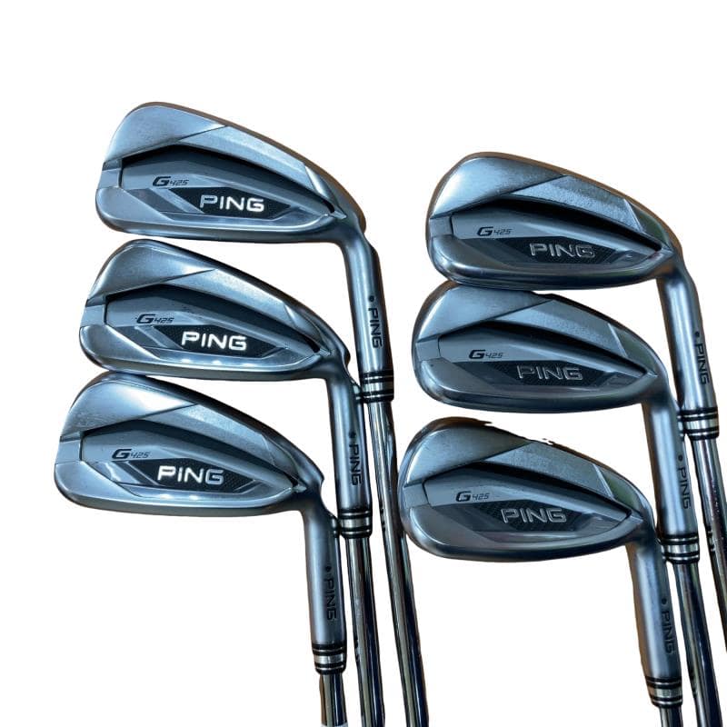 【中古】 ピン G425  6S(アーコス付き添い人) アイアン仕掛ける IR PING AWT 2.0 LITE (フレックスSR) メンズ 成人男性用 右利き 右用 C価値づける ゴルフ野球クラブ