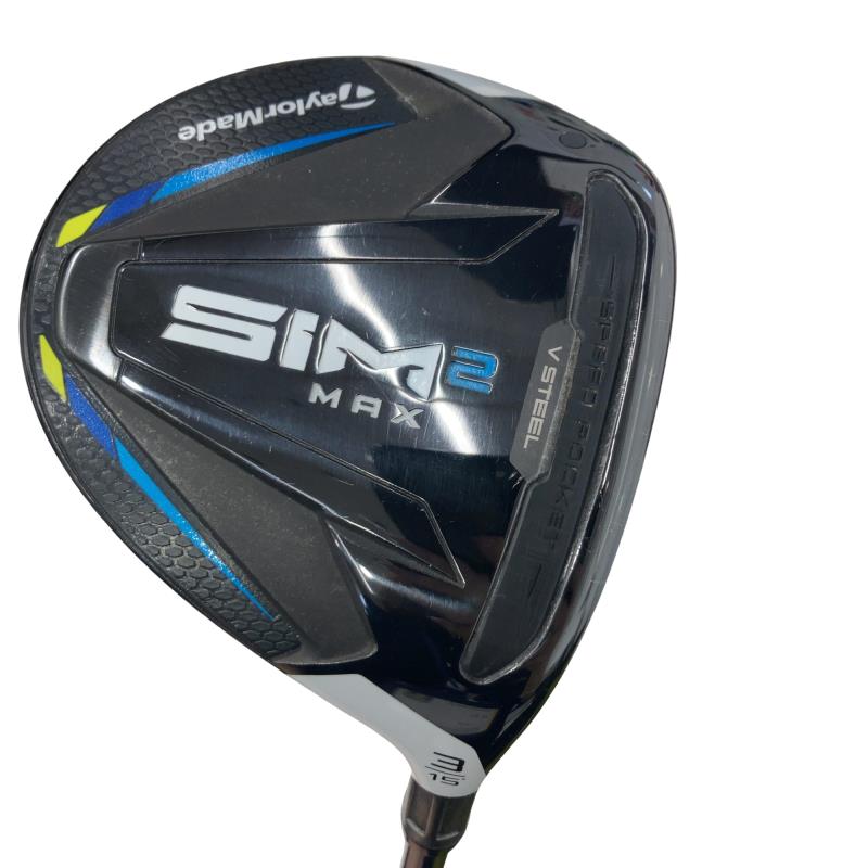 【中古】 テーラーメイド SIM2 MAX 3W USA フェアウェイウッド FW VENTUS BLUE 6(TM) FW (フレックスS) メンズ 男性用 右利き 右用 Cランク ゴルフクラブ|ゴルフパートナー 中古クラブ店