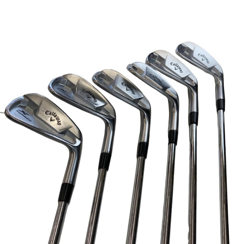 【中古】 キャロウェイ X FORGED STAR(2021) 6S アイアンセット IR 純正特注シャフト (フレックスR) メンズ 男性用 右利き 右用 Cランク ゴルフクラブ|ゴルフパートナー 中古クラブ店