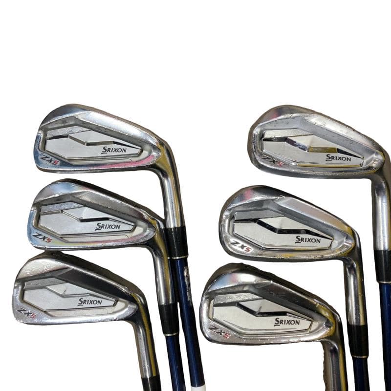 【中古】 ダンロップ SRIXON ZX5 6S アイアンセット IR Diamana ZX for IRON (フレックスS) メンズ 男性用 右利き 右用 Cランク ゴルフクラブ｜ゴルフパートナー 中古クラブ店