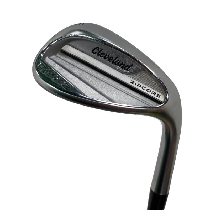 【中古】 クリーブランド Cleveland CVX 2 ZIPCORE 56°/14° ウェッジ WG 純正特注シャフト (フレックスS) メンズ 男性用 右利き 右用 Cランク ゴルフクラブ