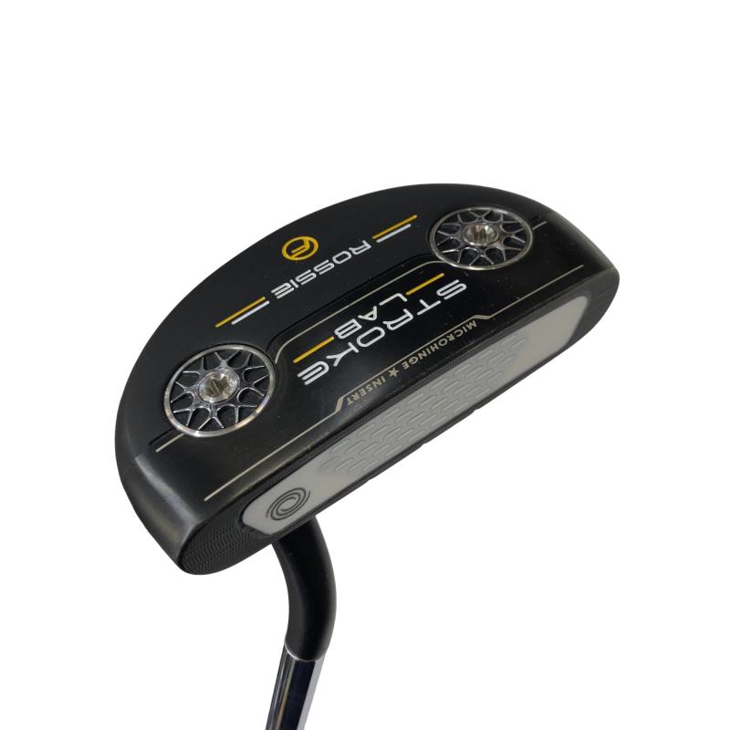 【中古】 オデッセイ STROKE LAB BLACK ROSSIE FLOW 34インチ パター PT STROKE LAB BLACK (フレックスその他) メンズ 男性用 右利き 右用 Cランク ゴルフクラブ