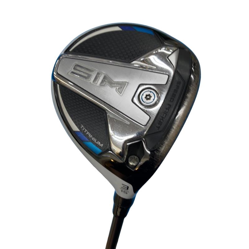 【中古】 テーラーメイド SIM 3W フェアウェイウッド FW TENSEI SILVER TM50(FW) (フレックスS) メンズ 男性用 右利き 右用 Cランク ゴルフクラブ|ゴルフパートナー 中古クラブ店