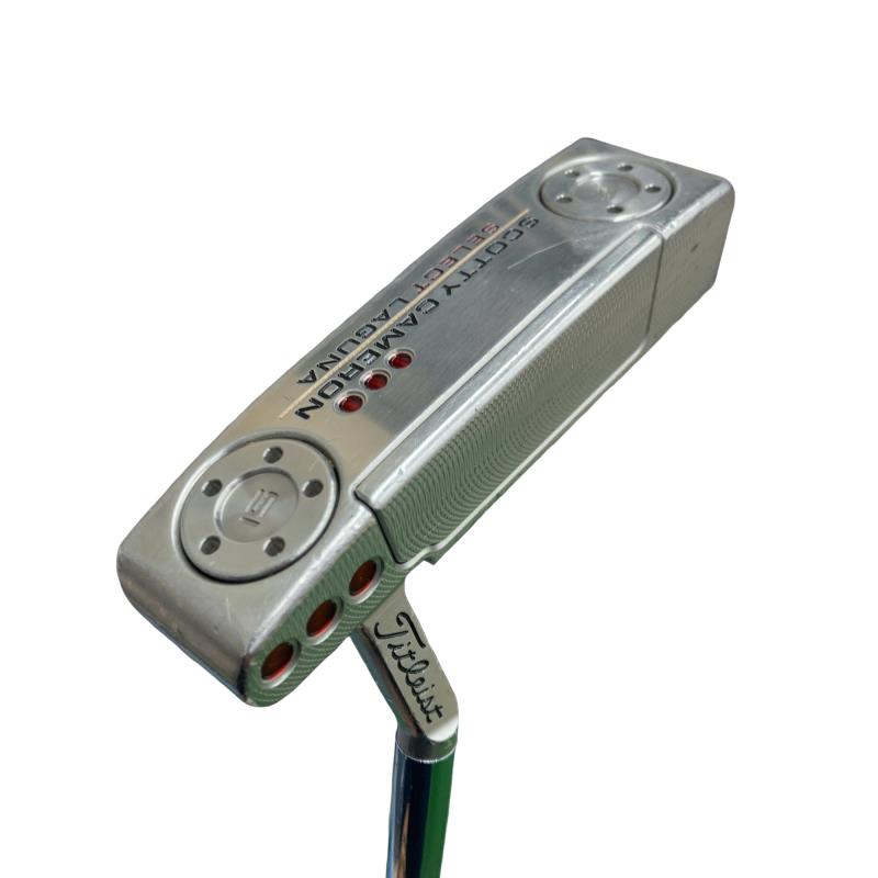 【中古】 タイトリスト SCOTTY CAMERON select LAGUNA(2018) 34in パター PT スチール写真 (フレックス余分の物) メンズ 成人男性用 右利き 右用 C序列付ける ゴルフ野球クラブ