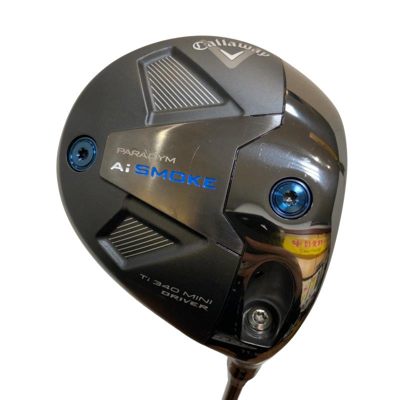 【中古】 キャロウェイ PARADYM Ai SMOKE Ti 340 MINI 11.5° ドライバー DR TENSEI 60 for CW(Ai SMOKE DR) (フレックスS) メンズ 男性用 右利き 右用 Cランク ゴルフクラブ
