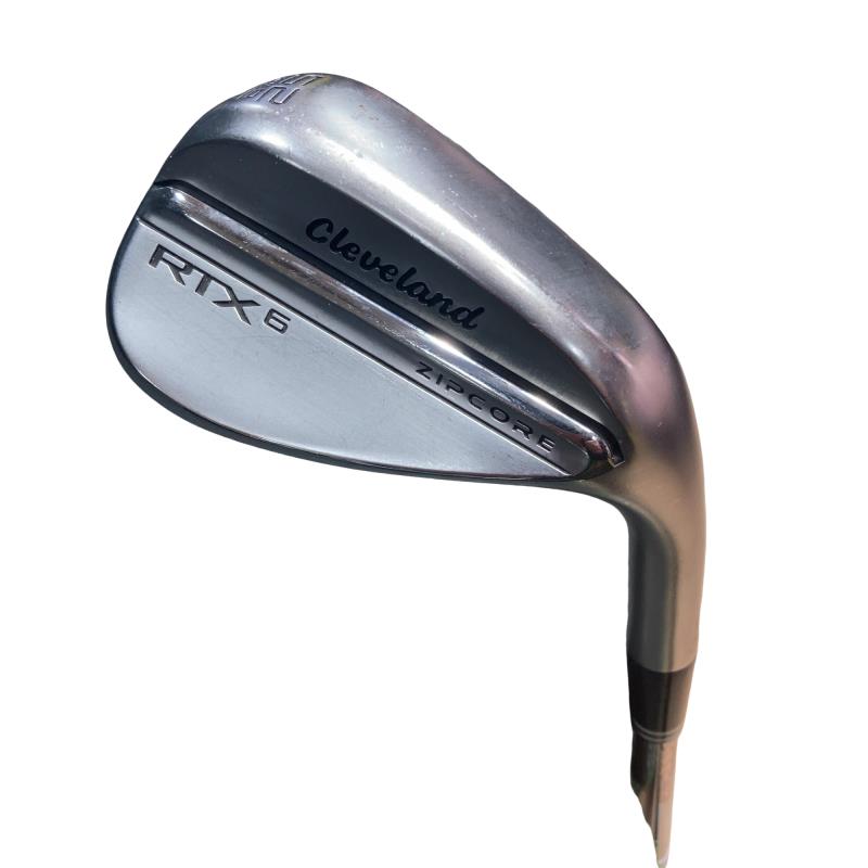 【中古】 クリーブランド Cleveland RTX-6 ZIPCORE ツアーサテン 52°/10° MID ウェッジ WG 純正特注シャフト (フレックスS) メンズ 男性用 右利き 右用 Cランク ゴルフクラブ