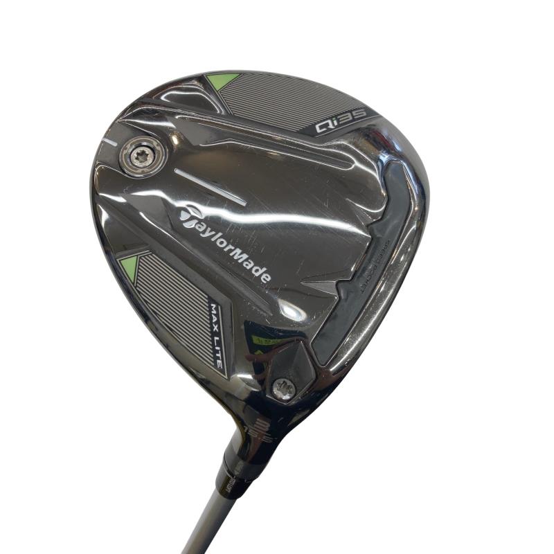 【中古】 仕立て屋お手伝いさん Qi35 MAX LITE 3W レディース フェアウェイウッド FW ELDIO TM40(Qi35 FW) (フレックスL) レディース 亭主もち用 右利き 右用 C位置づける ゴルフ野球クラブ
