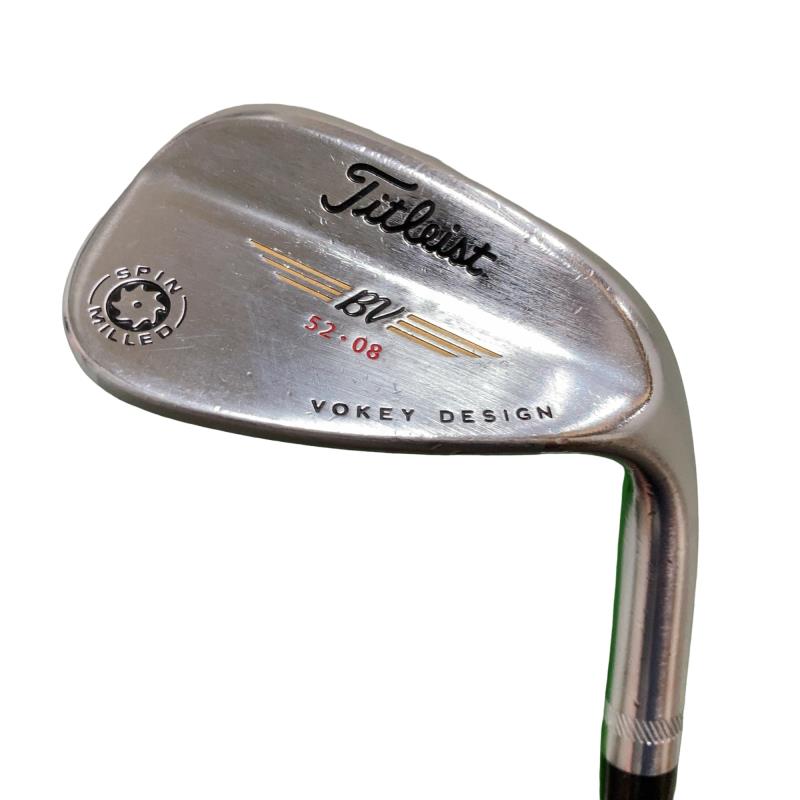 【中古】 タイトリスト VOKEY SPIN MILLED(2009) 52°/08° ウェッジ WG Dynamic Gold (フレックスS) メンズ 男性用 右利き 右用 Cランク ゴルフクラブ