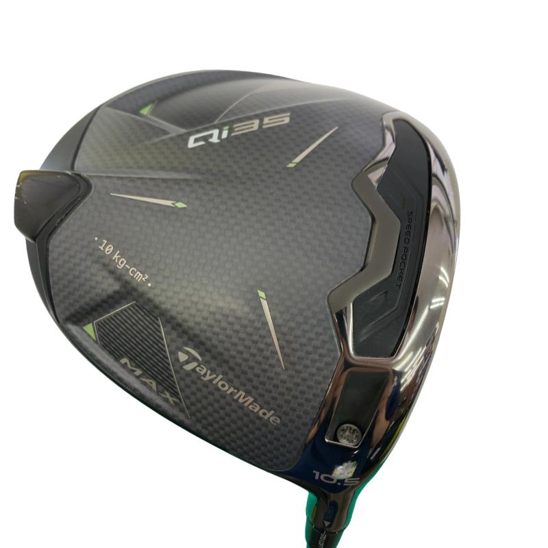 【中古】 仕立て屋お手伝いさん Qi35 MAX 10.5° USA １番ウッド DR 完全無欠特注立て坑 (フレックスS) メンズ 成人男性用 右利き 右用 C価値づける ゴルフ野球クラブ