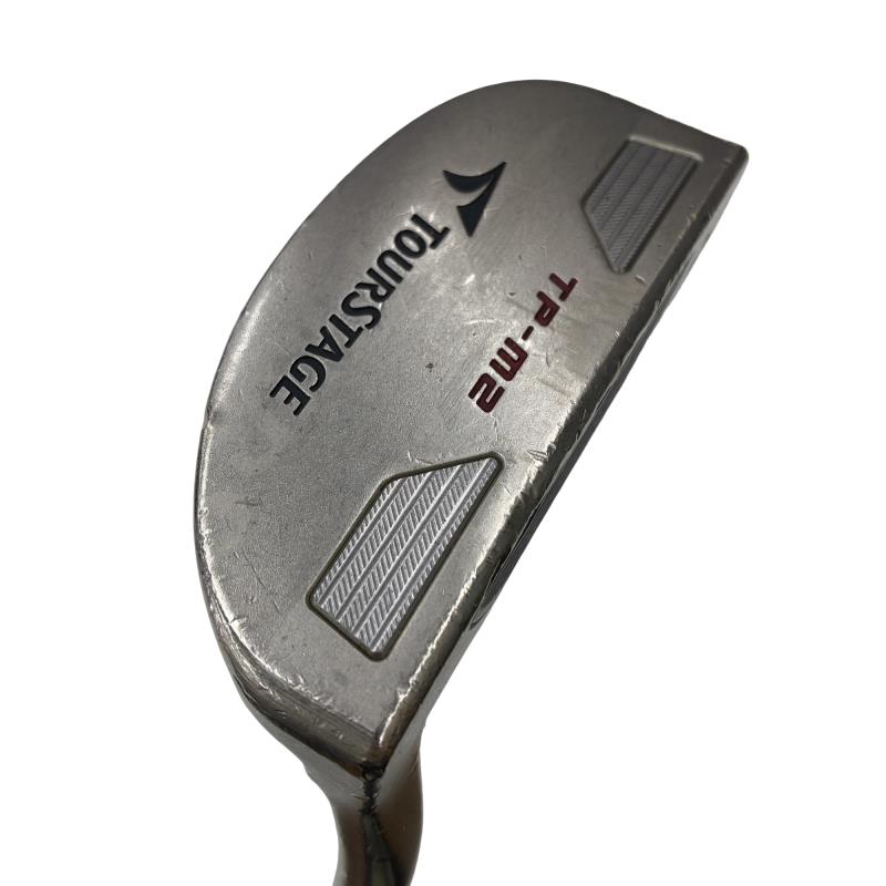 【中古】 ブリヂストン TOURSTAGE TP-M2 33in パター PT スチール写真 (フレックス余分の物) メンズ 成人男性用 右利き 右用 C位置づける ゴルフ野球クラブ