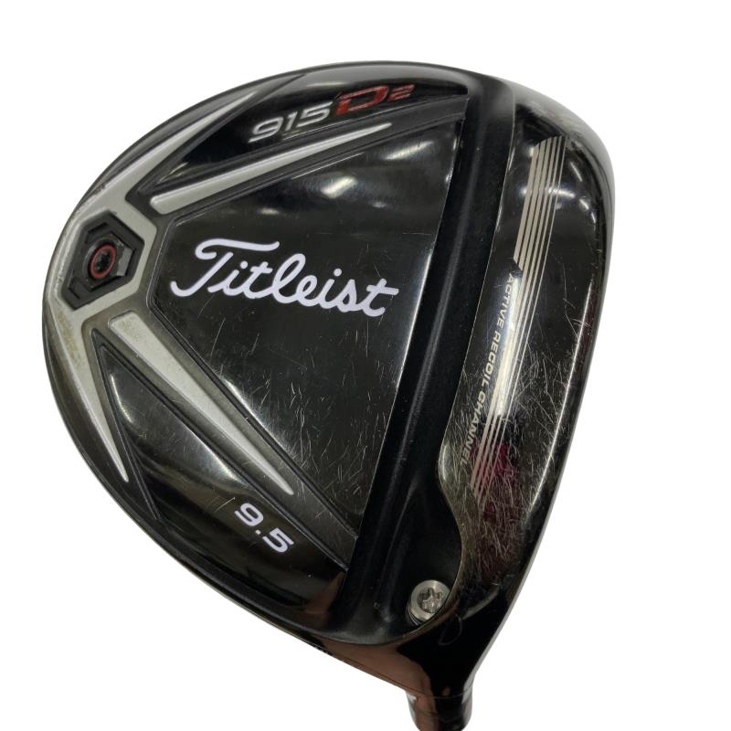 【中古】 タイトリスト 915 D2  9.5° １番ウッド DR KURO KAGE XM60 (フレックスS) メンズ 成人男性用 右利き 右用 C序列付ける ゴルフ野球クラブ