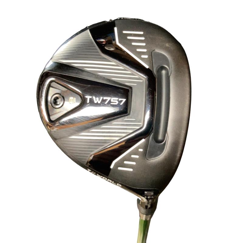 【中古】 本間ゴルフ TOUR WORLD TW757 5W フェアウェイウッド FW VIZARD MA 6 (フレックスS) メンズ 男性用 右利き 右用 Cランク ゴルフクラブ