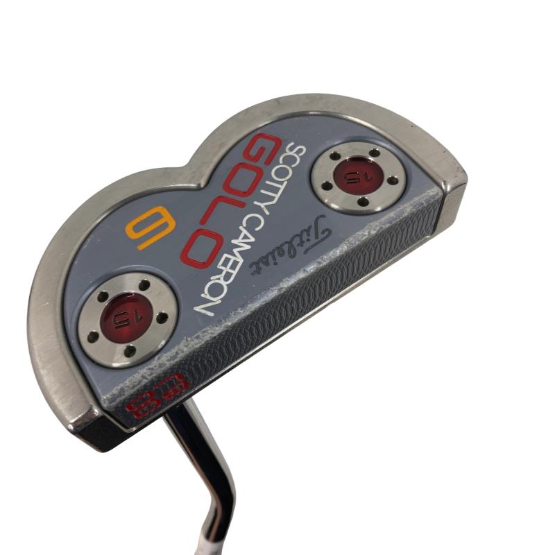 【中古】 タイトリスト SCOTTY CAMERON GoLo 6(2015) 34in パター PT スチール写真 (フレックス余分の物) メンズ 成人男性用 右利き 右用 C価値づける ゴルフ野球クラブ
