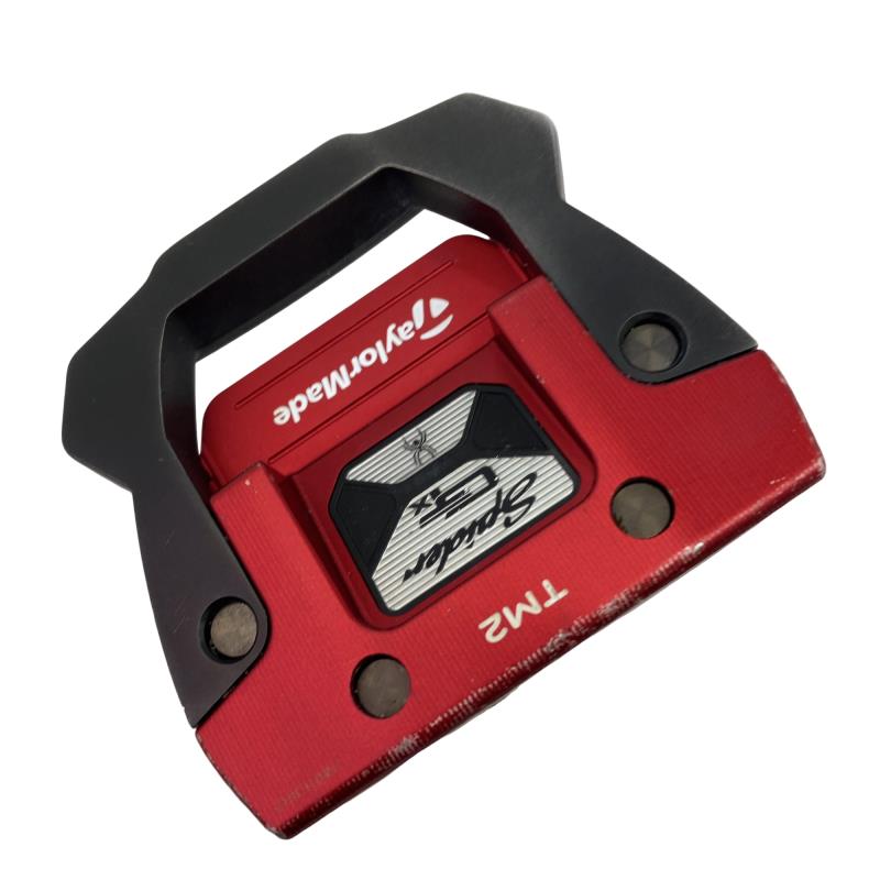【中古】 仕立て屋御手伝いさん Spider GTx TRUSS RED TM2 34in パター PT スチール写真 (フレックス余分の物) メンズ 成人男性用 右利き 右用 C序列付ける ゴルフ野球クラブ