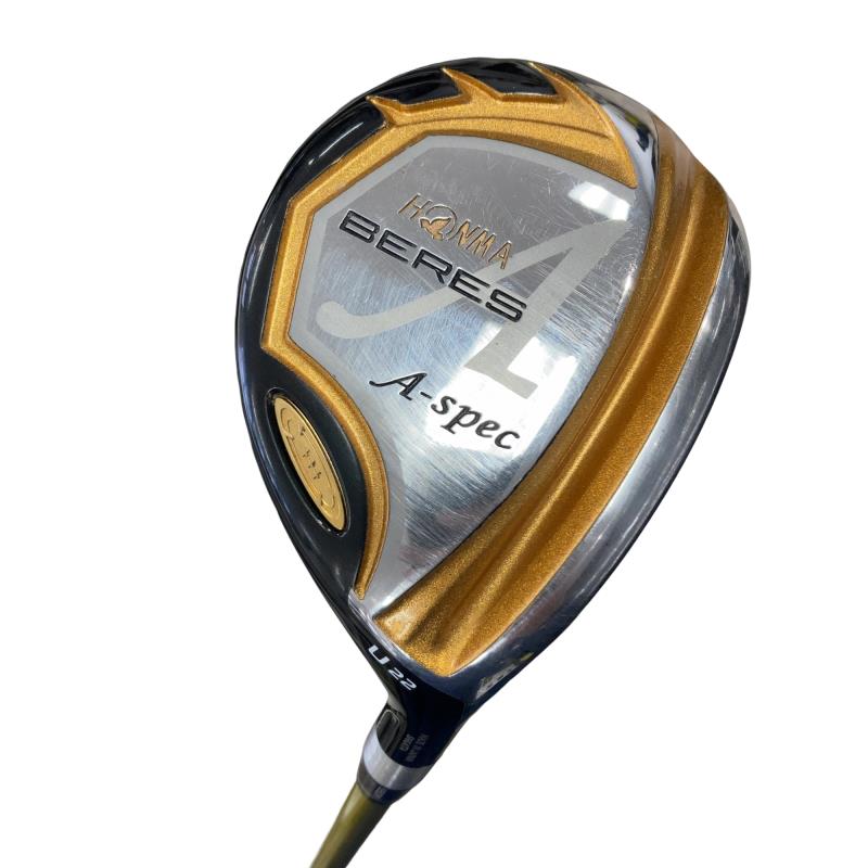 【中古】 本間ゴルフ BERES A-spec 22° ユーティリティ UT 3S ARMRQ A-spec 47 (フレックスR) メンズ 男性用 右利き 右用 Cランク ゴルフクラブ