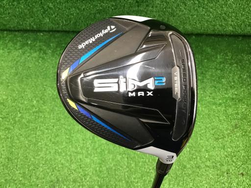 【中古】 テーラーメイド SIM2 MAX 3W フェアウェイウッド FW TENSEI BLUE TM50(SIM2 FW) (フレックスR) メンズ 男性用 右利き 右用 Cランク ゴルフクラブ｜ゴルフパートナー 中古クラブ店