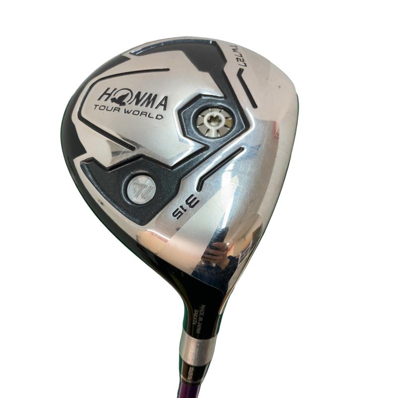【中古】 本間ゴルフ TOUR WORLD TW727 3W(15°) フェアウェイウッド FW VIZARD YZ65 (フレックスS) メンズ 男性用 右利き 右用 Cランク ゴルフクラブ
