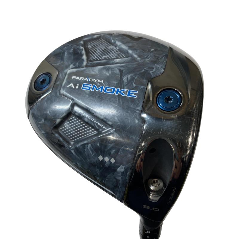 【中古】 キャロウェイ PARADYM Ai SMOKE ◆◆◆ 9° ドライバー DR TENSEI 60 for CW(Ai SMOKE DR) (フレックスS) メンズ 男性用 右利き 右用 Cランク ゴルフクラブ
