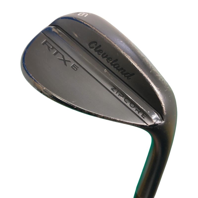 【中古】 クリーブランド Cleveland RTX-6 ZIPCORE 黒いこと繻子 56°/10° MID ウェッジ WG NS PRO 950GH neo (フレックスS) メンズ 成人男性用 右利き 右用 D位置づける ゴルフ野球クラブ