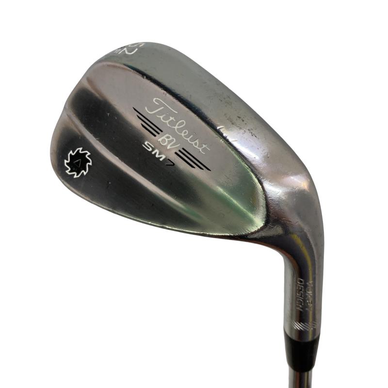 【中古】 タイトリスト VOKEY SPIN MILLED SM7 周遊旅行Cr 52°/08°F ウェッジ WG リシャフト (フレックス余分の物) メンズ 成人男性用 右利き 右用 D序列付ける ゴルフ野球クラブ