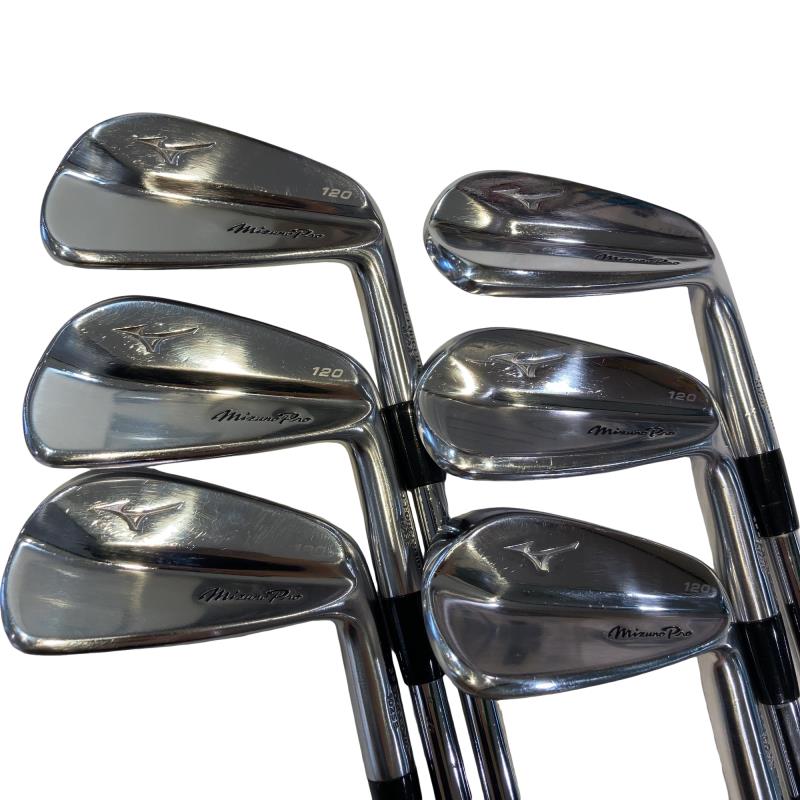 【中古】 ミズノ Mizuno Pro 120 6S アイアン書き割り IR 完全無欠特注立て坑 (フレックスS) メンズ 成人男性用 右利き 右用 C序列付ける ゴルフ野球クラブ