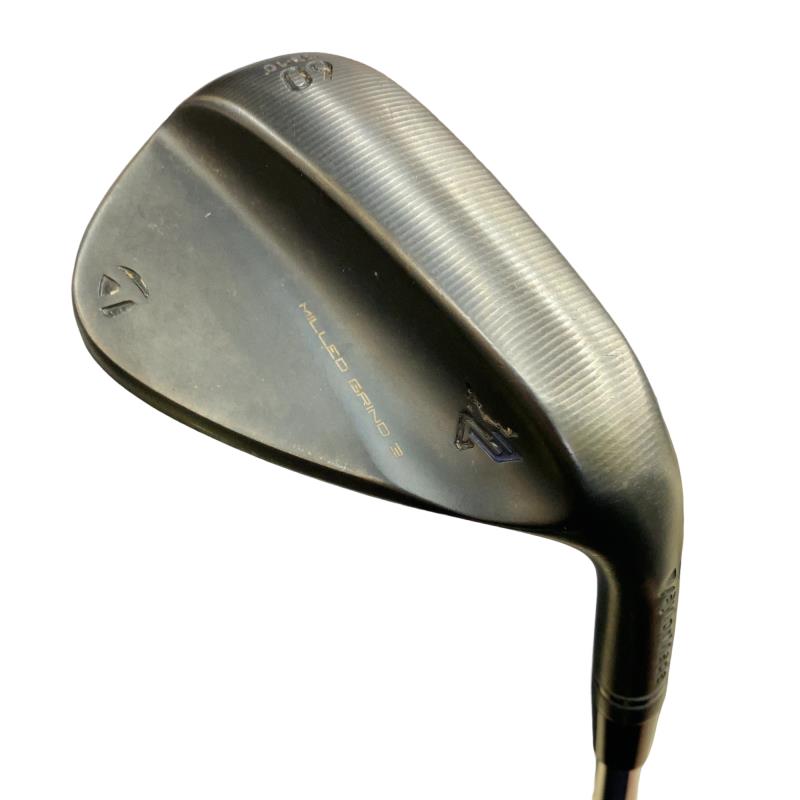 【中古】 仕立て屋お手伝いさん Taylor Made MILLED GRIND 3(黒いこと) 60°/10° ウェッジ WG Dynamic Gold (フレックスS) メンズ 成人男性用 右利き 右用 C序列付ける ゴルフ野球クラブ