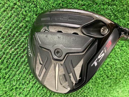 【中古】 タイトリスト TSi3 15° フェアウェイウッド FW TSP322 55 (フレックスS) メンズ 成人男性用 右利き 右用 C位置づける ゴルフ野球クラブ