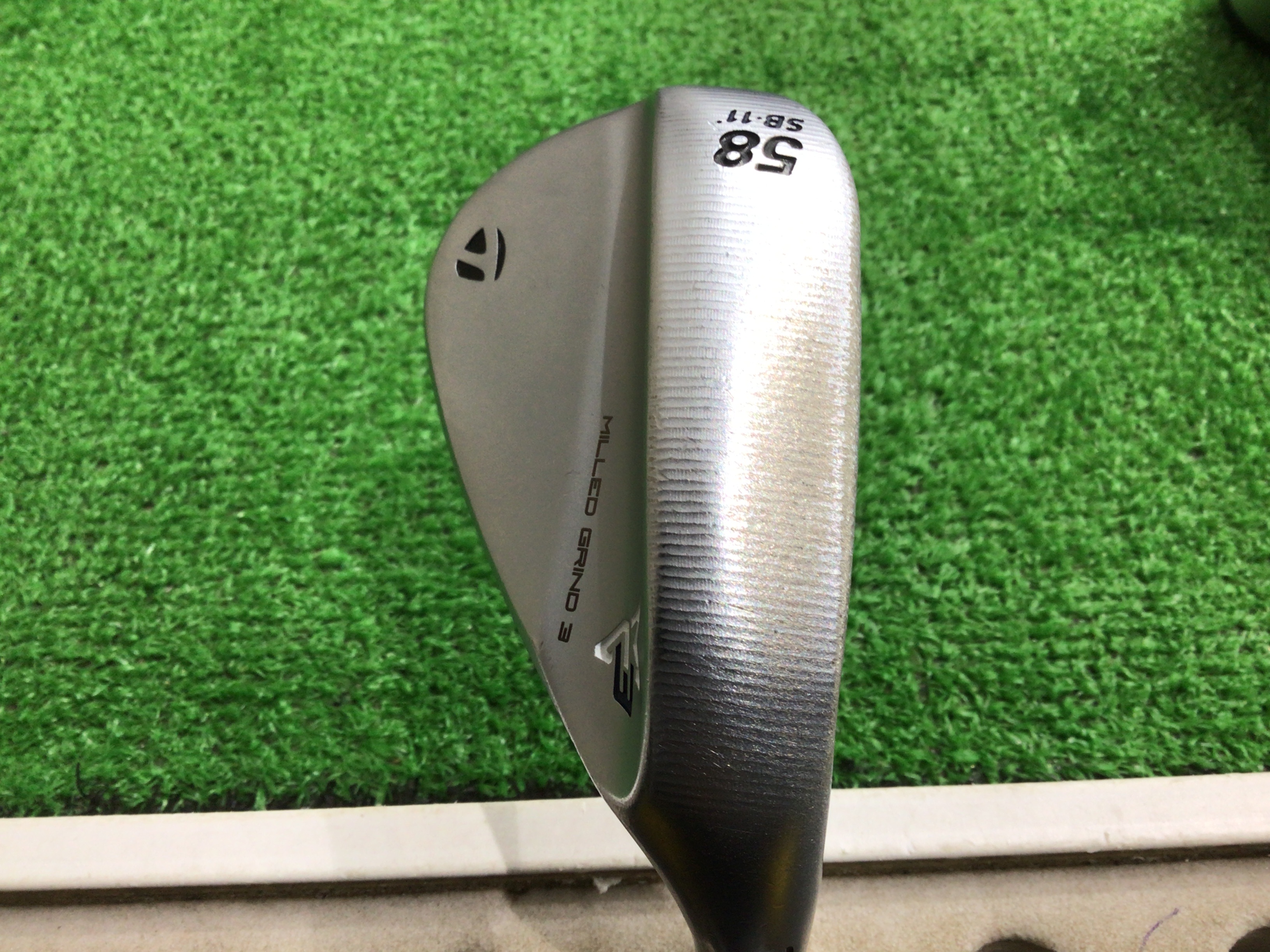 【中古】 テーラーメイド Taylor Made MILLED GRIND 3 58°/11° ウェッジ WG Dynamic Gold (フレックスS) メンズ 男性用 右利き 右用 Cランク ゴルフクラブ