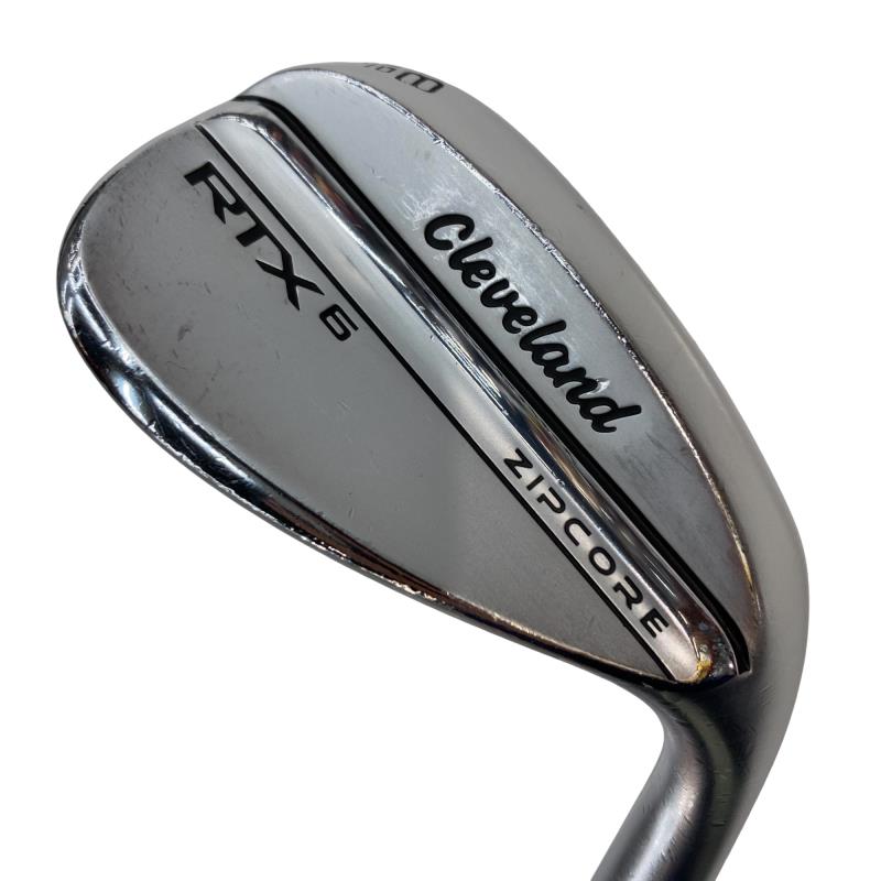 【中古】 クリーブランド Cleveland RTX-6 ZIPCORE ツアーサテン 58°/10° MID ウェッジ WG Dynamic Gold (フレックスS) メンズ 男性用 右利き 右用 Cランク ゴルフクラブ