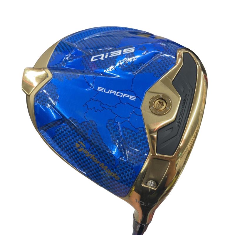 【中古】 テーラーメイド Qi35 Teams Edition EUROPE 10.5° ドライバー DR AIR Speeder 50(EUROPE仕様) (フレックスS) メンズ 男性用 右利き 右用 Bランク ゴルフクラブ