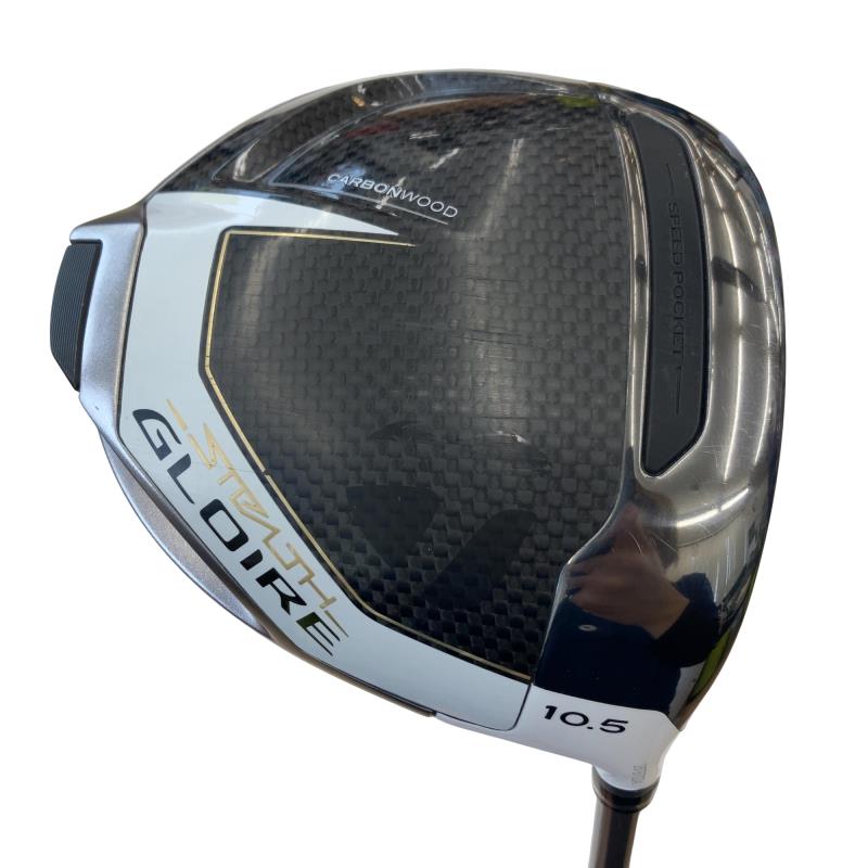 【中古】 テーラーメイド STEALTH GLOIRE 10.5° ドライバー DR SPEEDER NX for TM(DR) (フレックスSR) メンズ 男性用 右利き 右用 Cランク ゴルフクラブ