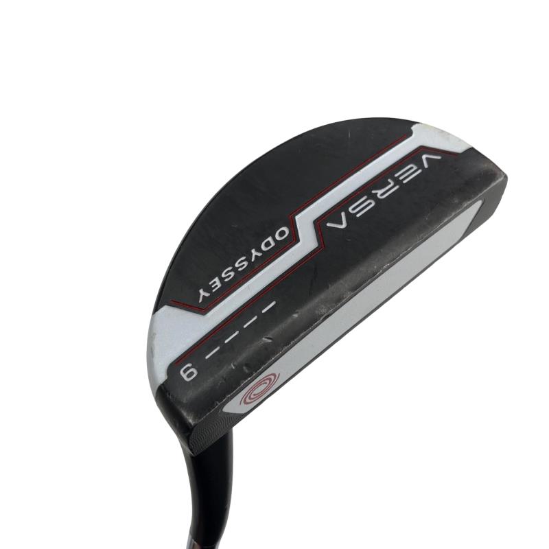 【中古】 オデッセイ VERSA #9 ブラック 34インチ パター PT スチール (フレックスその他) メンズ 男性用 右利き 右用 Cランク ゴルフクラブ