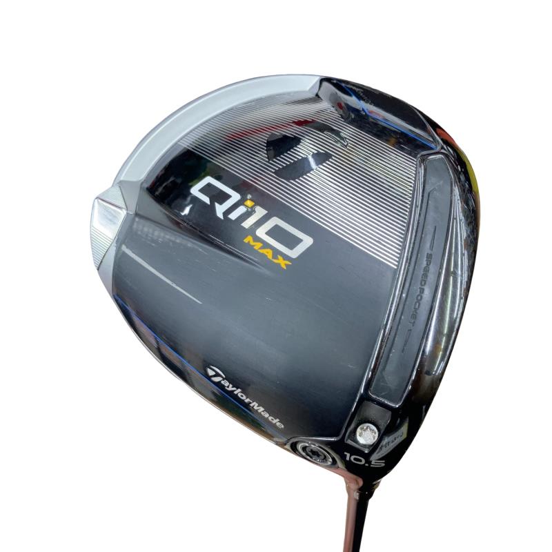 【中古】 テーラーメイド Qi10 MAX 10.5° ドライバー DR Diamana BLUE TM50(Qi10 DR) (フレックスSR) メンズ 男性用 右利き 右用 Dランク ゴルフクラブ