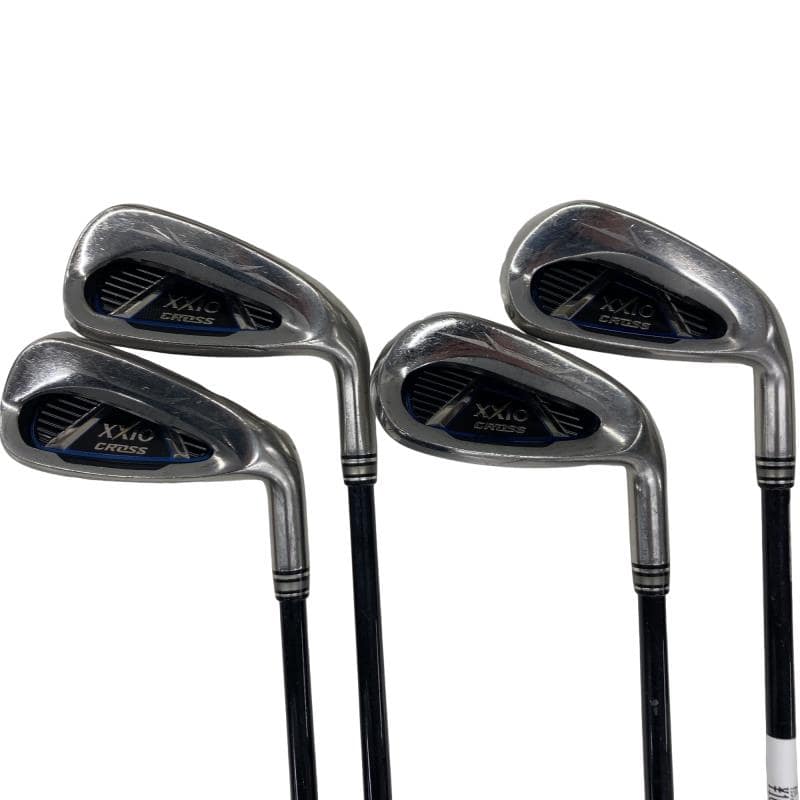 【中古】 ダンロップ XXIO CROSS 4S アイアンセット IR XXIO MH1000 (フレックスS) メンズ 男性用 右利き 右用 Dランク ゴルフクラブ
