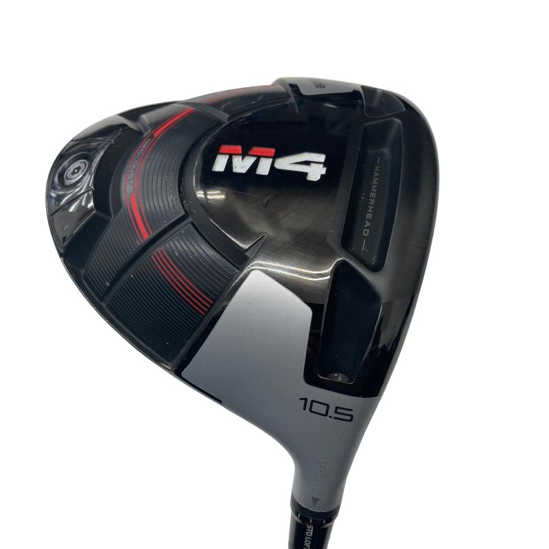 【中古】 テーラーメイド M4(2021) 10.5° ドライバー DR Fujikura ATMOS Red 5 (フレックスR) メンズ 男性用 右利き 右用 Cランク ゴルフクラブ