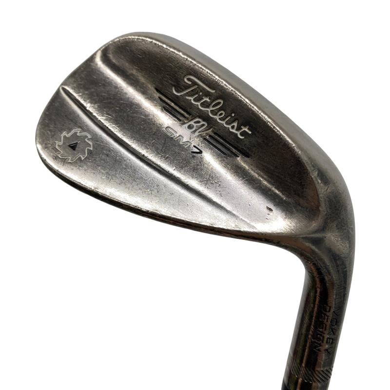 【中古】 タイトリスト VOKEY SPIN MILLED SM7 ブラッシュドスチール 50°/08°F ウェッジ WG Dynamic Gold (フレックスS) メンズ 成人男性用 右利き 右用 C位置づける ゴルフ野球クラブ