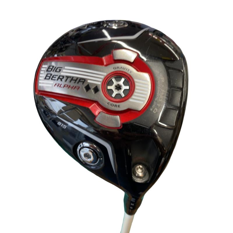 【中古】 キャロウェイ BIG BERTHA ALPHA 815◆◆  9° １番ウッド DR リシャフト (フレックス余分の物) メンズ 成人男性用 右利き 右用 C序列付ける ゴルフ野球クラブ