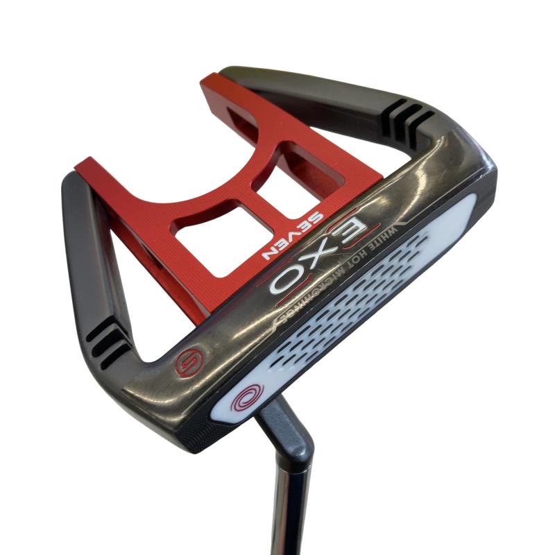 【中古】 オデッセイ EXO SEVEN S 33インチ パター PT スチール (フレックスその他) メンズ 男性用 右利き 右用 Cランク ゴルフクラブ