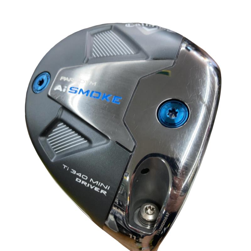 【中古】 キャロウェイ PARADYM Ai SMOKE Ti 340 MINI 11.5° ドライバー DR TENSEI 60 for CW(Ai SMOKE DR) (フレックスS) メンズ 男性用 右利き 右用 Cランク ゴルフクラブ