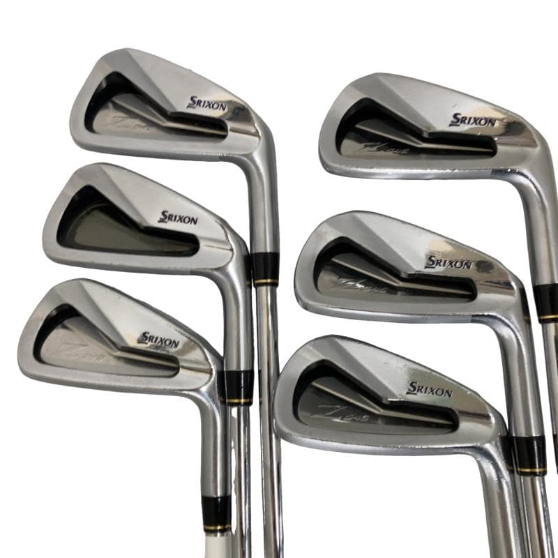 【中古】 ダンロップ SRIXON Z545  6S アイアン書き割り IR リシャフト (フレックス余分の物) メンズ 成人男性用 右利き 右用 C序列付ける ゴルフ野球クラブ