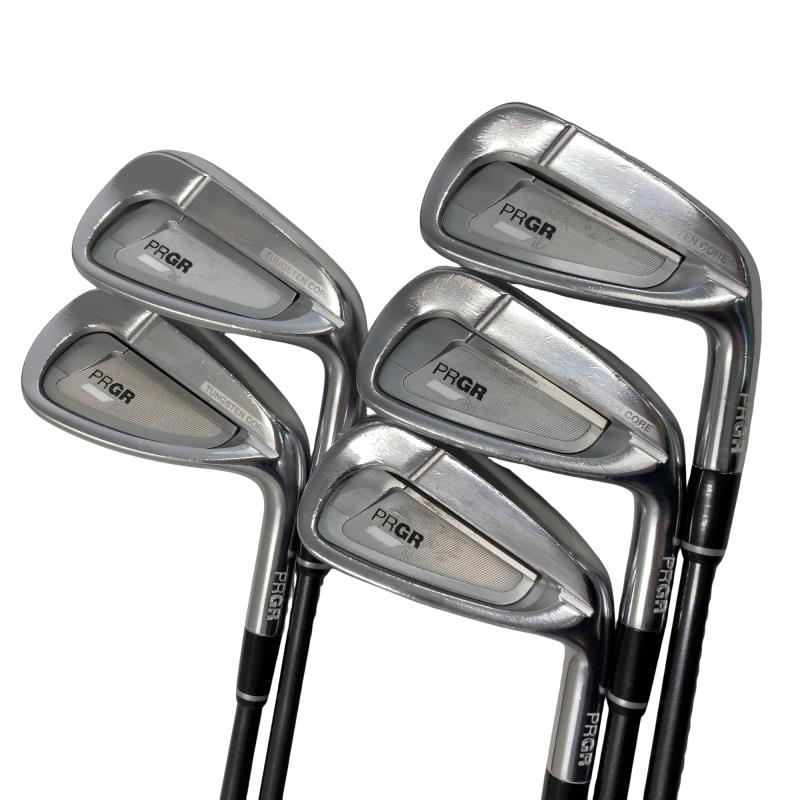 【中古】 労働者階級歯車 PRGR 02 6S アイアン仕掛ける IR Diamana FOR PRGR(2020 IR) (フレックスSR) メンズ 成人男性用 右利き 右用 C序列付ける ゴルフ野球クラブ