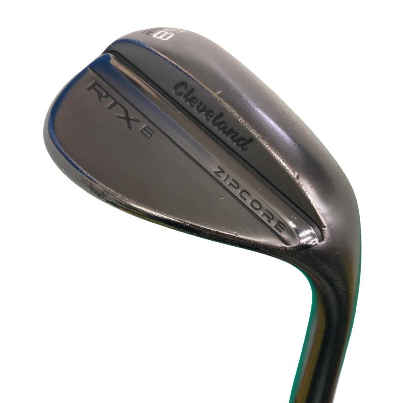 【中古】 クリーブランド Cleveland RTX-6 ZIPCORE 黒いこと繻子 58°/06° LOW ウェッジ WG NS PRO 950GH neo (フレックスS) メンズ 成人男性用 右利き 右用 D序列付ける ゴルフ野球クラブ